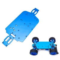 1pc rc car blue 4wd car chassis carbon fiber parts chassis for wltoys a949 a959 b a969 a979 k929 rc car accessories