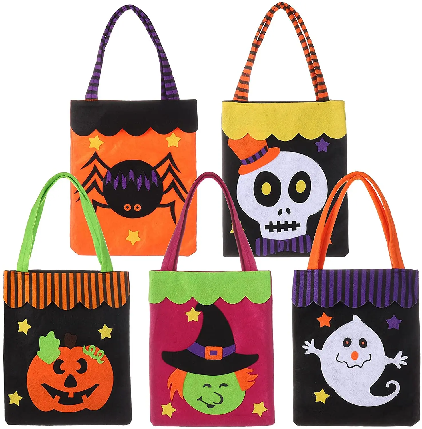

Halloween Childrens Non-Woven Bag Halloween Gift Bag Candy Bag Halloween Bag Gift Bag
