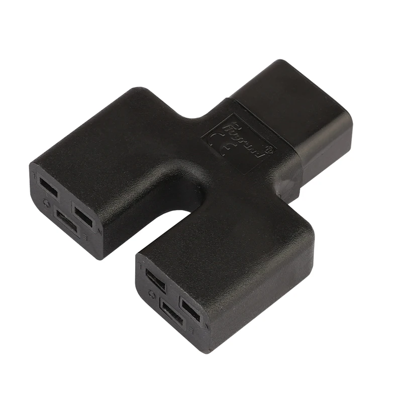C14-2 * C19 два в одном адаптер питания IEC320 C14 2 IEC 320 | Электроника