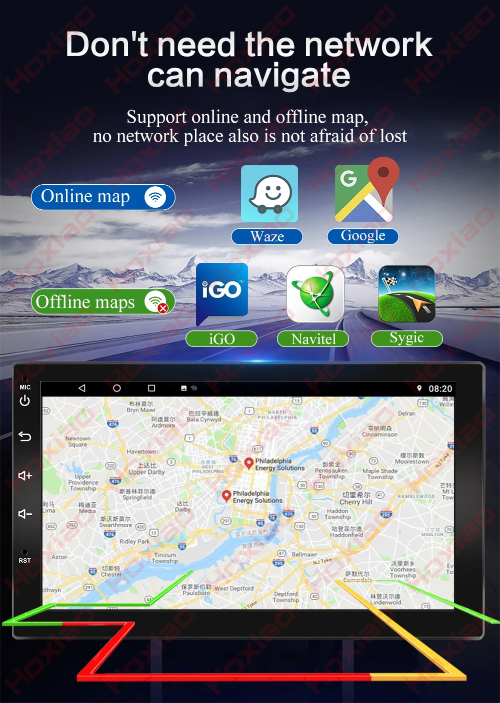2 din автомагнитола 7 дюймов Android система плеер для Toyota Nissan VW 1 din Авто радио GPS навигация