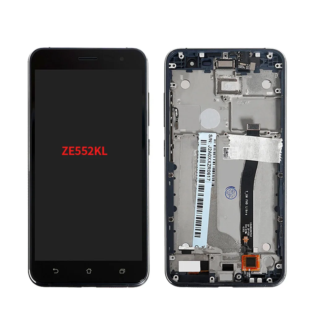 Дисплейный модуль для ASUS ZenFone 3 ZE552KL 5 дюйма с рамкой/без рамки|Экраны мобильных