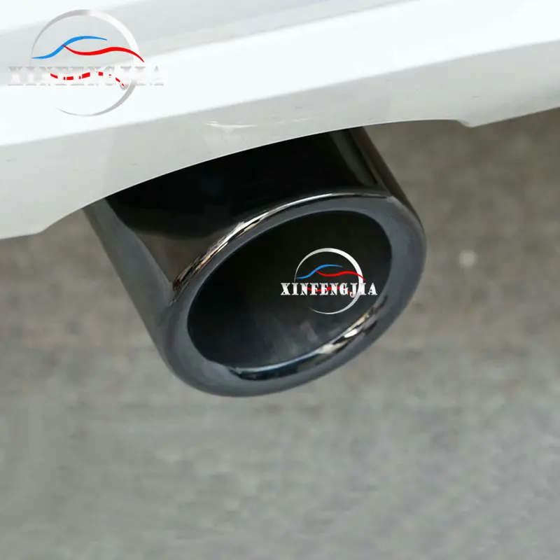 Для BMW 3 серии 320i 328d F30 F31 14-17 стальной задний цилиндр выхлопной трубы рамка Крышка