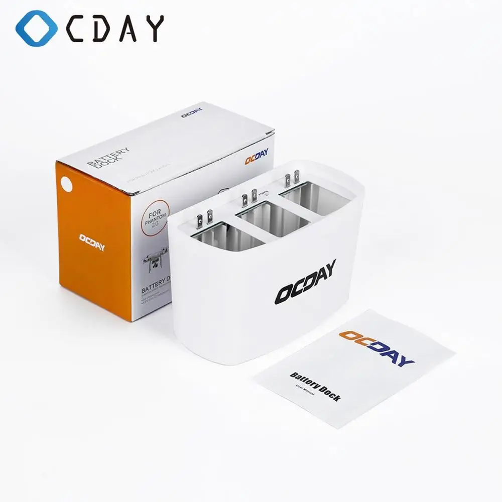OCDAY 3 в 1 3 порта зарядное устройство для DJI Phantom 2 3 изысканно разработанный прочный для DJI Phantom 2 3