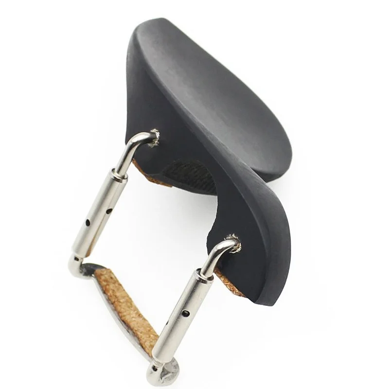 

3/4 4/4 Violin Chin Rest Chinrest Wood with Standard Bracket Black