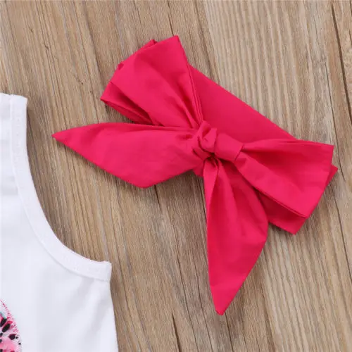 Новинка 2018 года летний хлопковый топ для новорожденных с арбузом из 2 предметов