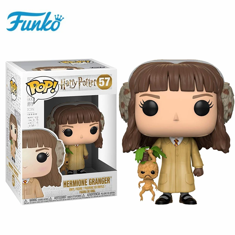 FUNKO POP Movie: Гарри Поттер-Гермиона/Рон виниловые куклы для детей на день рождения Коллекционная модель игрушки подарок официальная оригинальная коробка