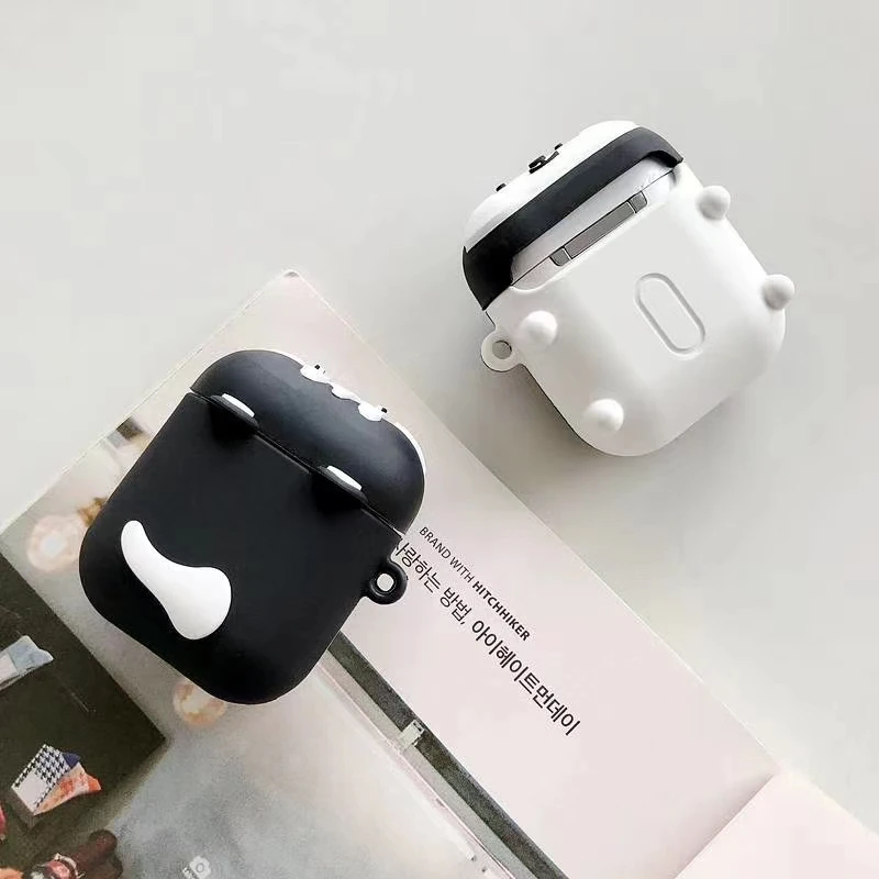 Чехол Huskie Dog для Airpods чехол зарядного бокса беспроводных наушников силиконовый