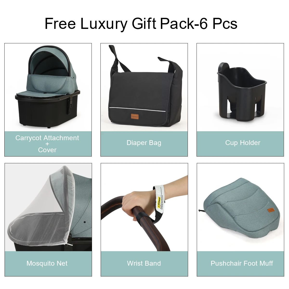 Luxury Baby Stroller High Landview 3 in 1 Portable Pushchair Pram Comfort for Newborn Free shipping | Мать и ребенок