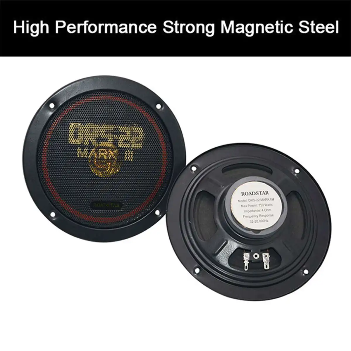 2PCS 6.5 Inch 150W 12V Car Coaxial Speaker Vehicle Door Auto Music Stereo Full Range Frequency Hifi Speakers Non-destructive | Автомобили