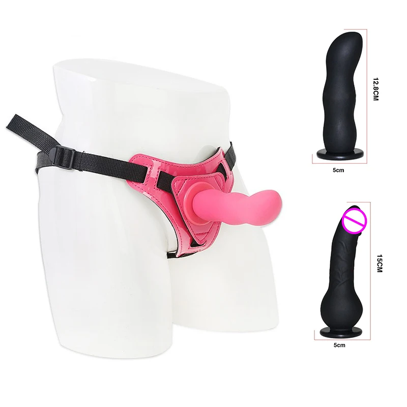 Страпон для пар интимные товары взрослых реалистичный фаллоимитатор мужской