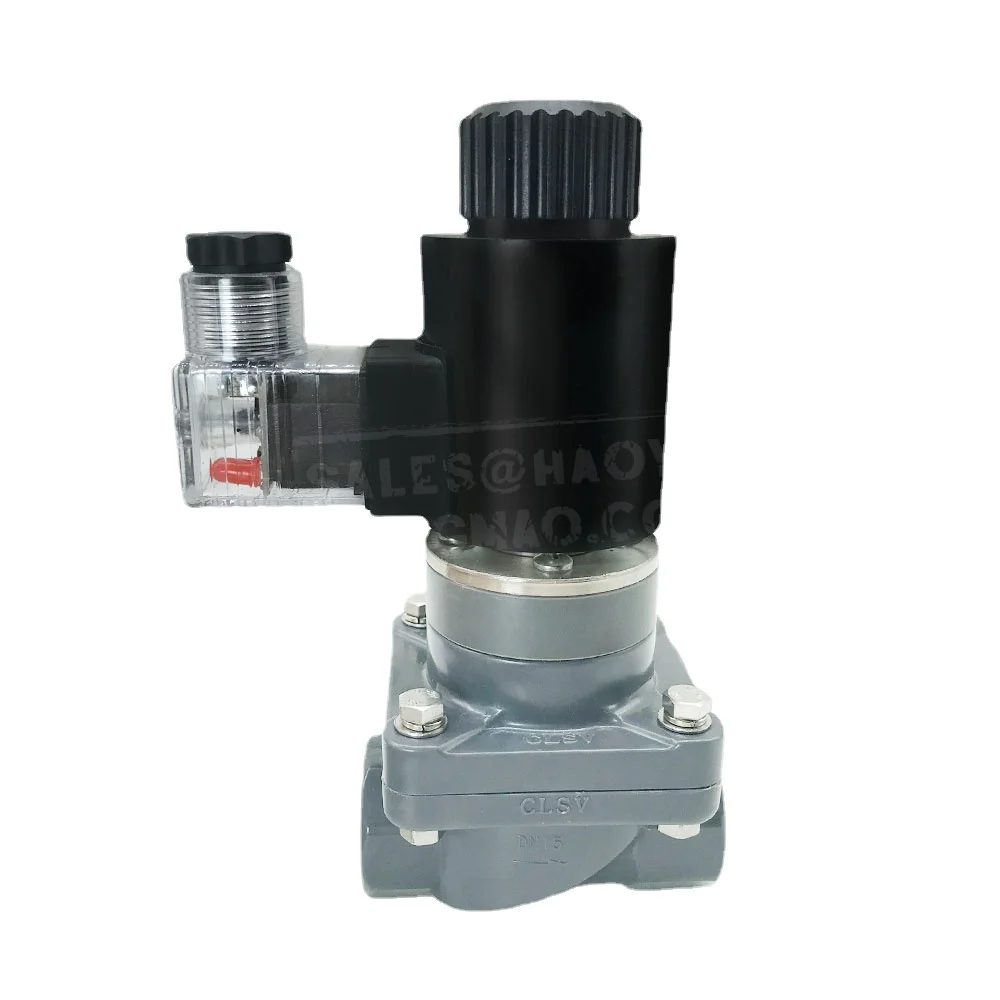 

standard solenoid valve for acid or alkalinity Light grey color AC220V DC24V
