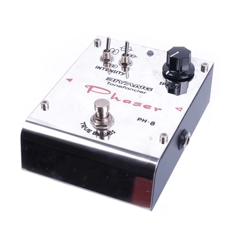 Biyang Tonefancier Ph-8 фазы эффект гитарной педали оригинальный байпасс с Золотая педаль