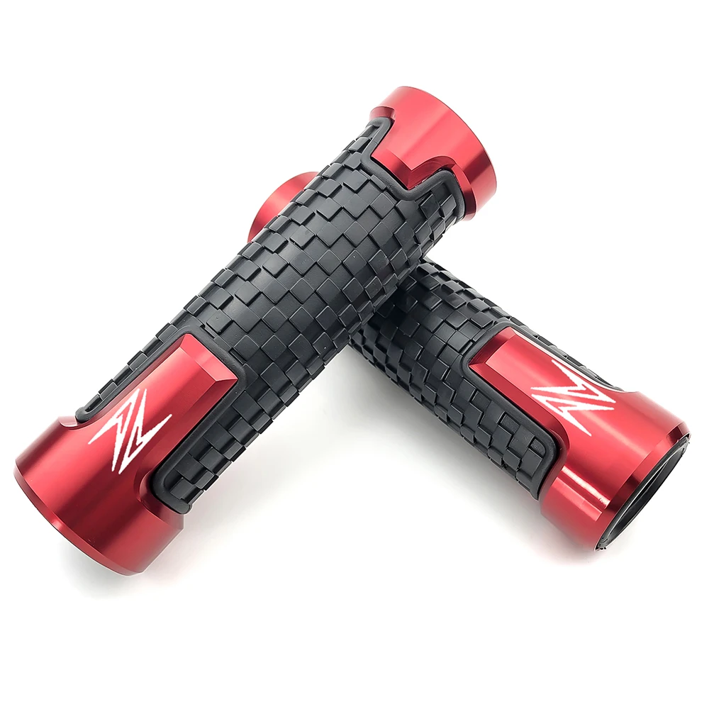 

Motorcycle Grips 7/8" 22mm Non Slip Handlebar Grips Aluminum Handle Grips for Kawasaki Z250 Z400 Z650 Z750 Z800 Z900/RS Z1000