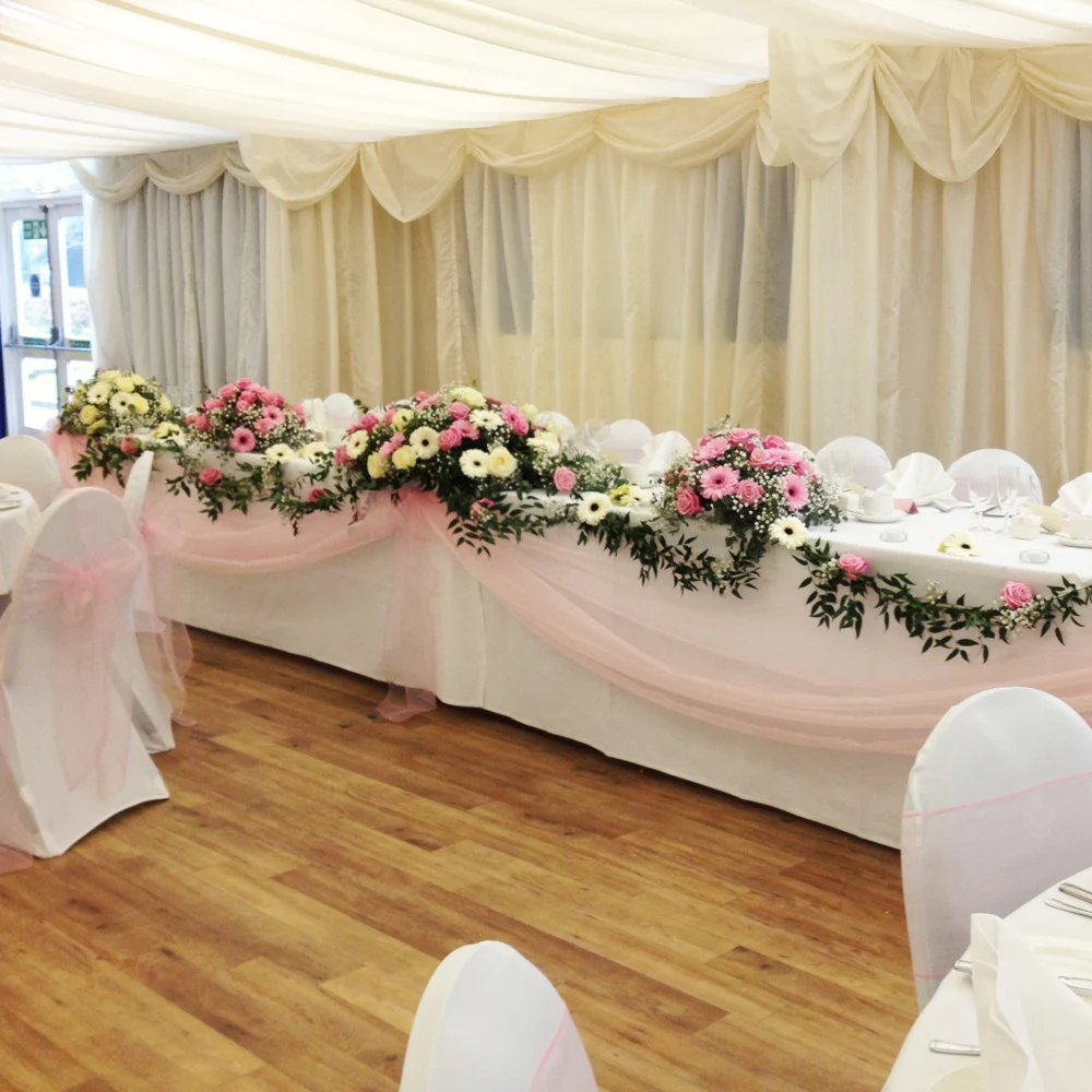 Свадебная вечеринка из органзы Swag стул с поясом искусственная скатерть кольцо