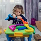 Разноцветные сверхмощные Развивающие игрушки для строительства, для снятия стресса, новинка игрушки для детей с синдромом аутизма, 2021, мини-трубка, сенсорная игрушка-фиджет