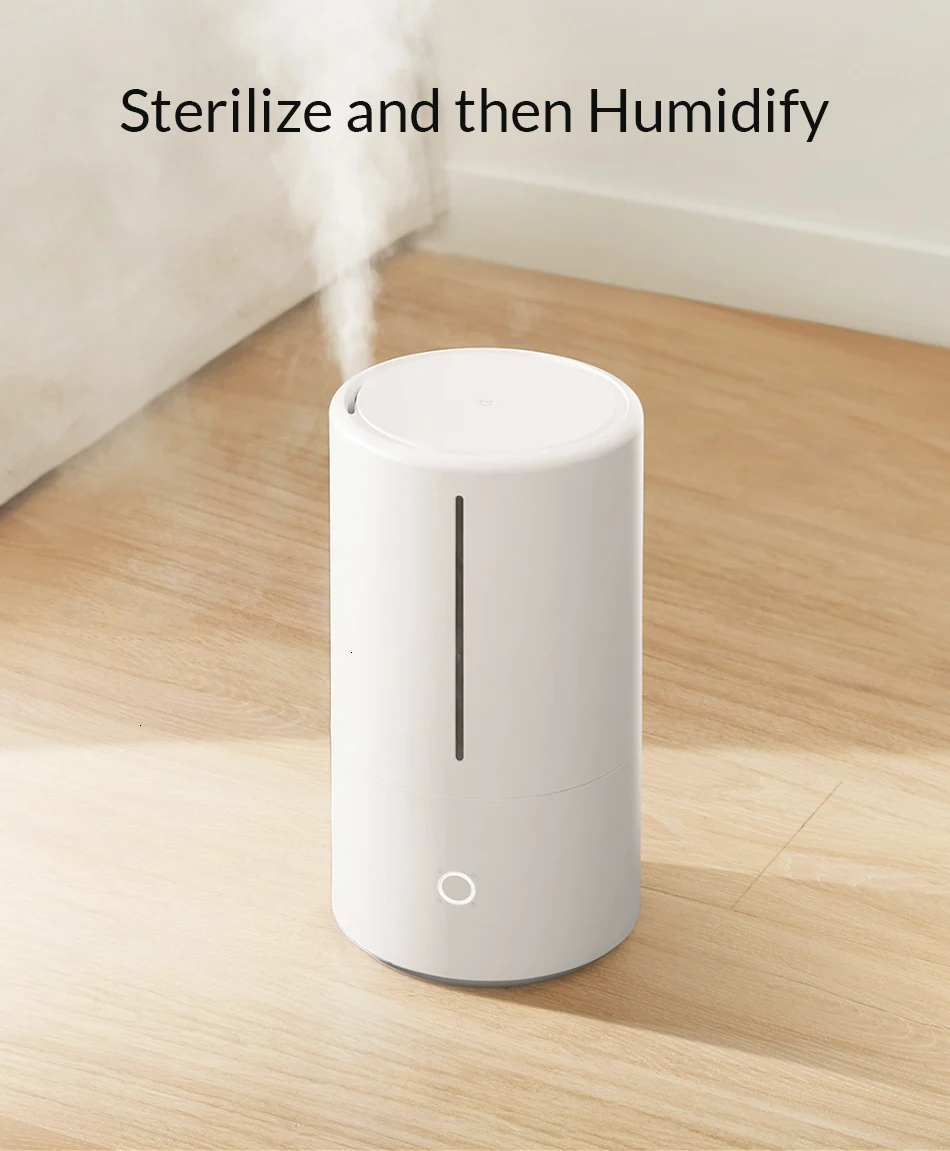Дезинфектор Xiaomi Mijia 4.5L большой емкости UV-C быстрая дезинфекция резервуар для воды совместим с Miomei контроль приложений