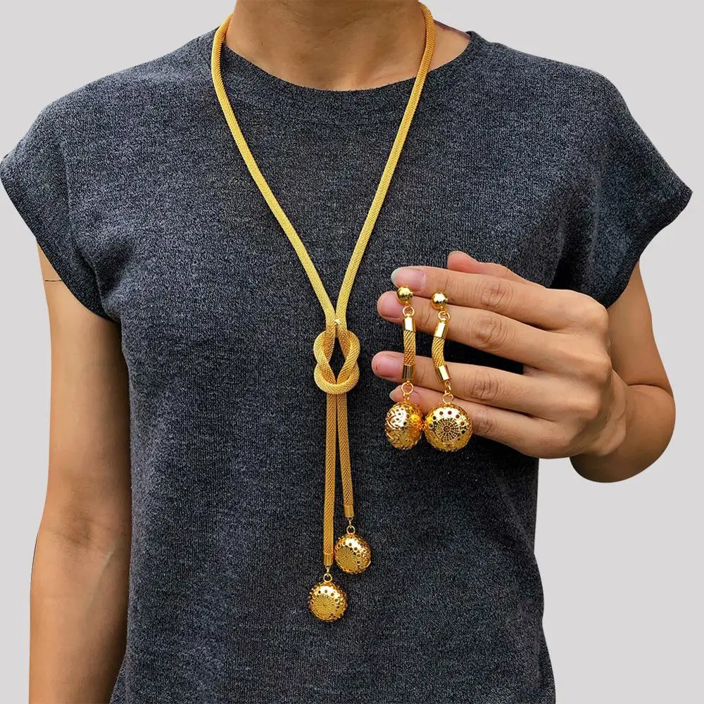 Комплект ювелирных изделий для женщин ожерелье бусы в африканском стиле |