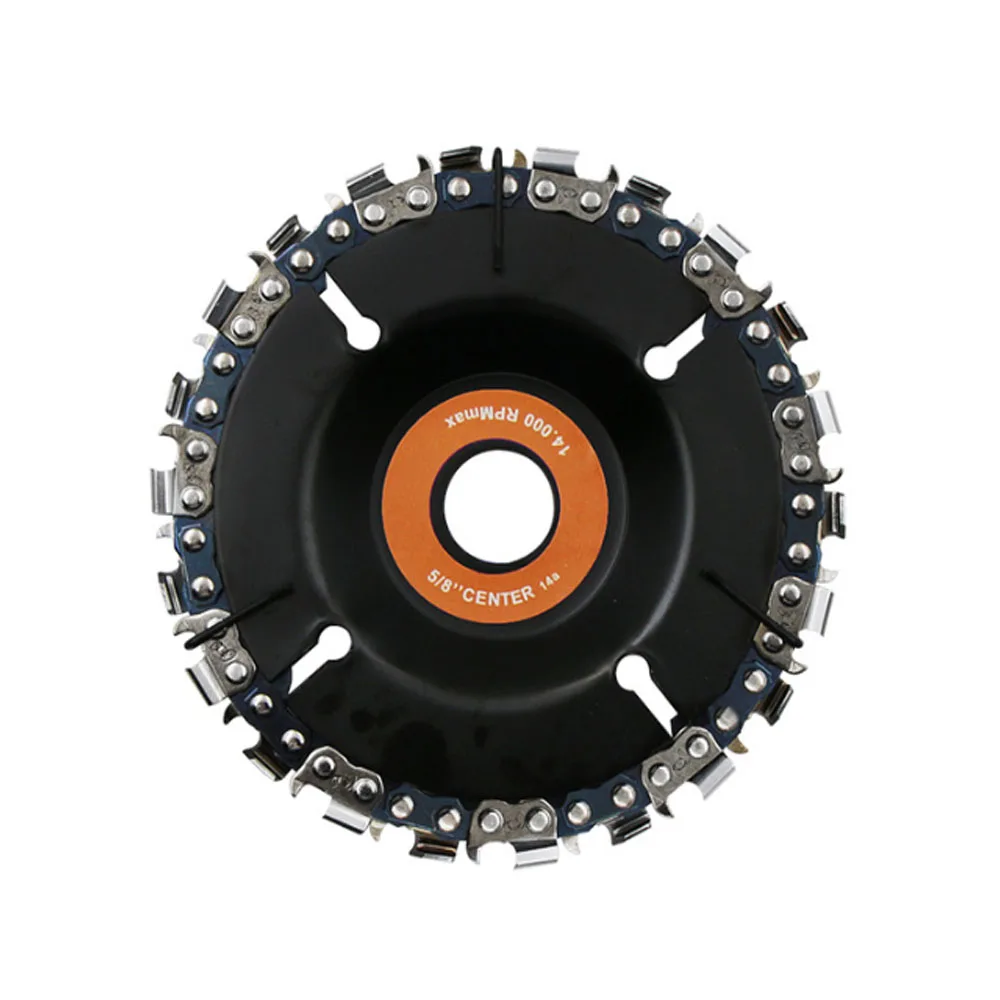 New 4 Inch Grinder Disc and Chain 22 Tooth Fine Cut Set For 100 115 Angle 5/8 Center Hole | Инструменты