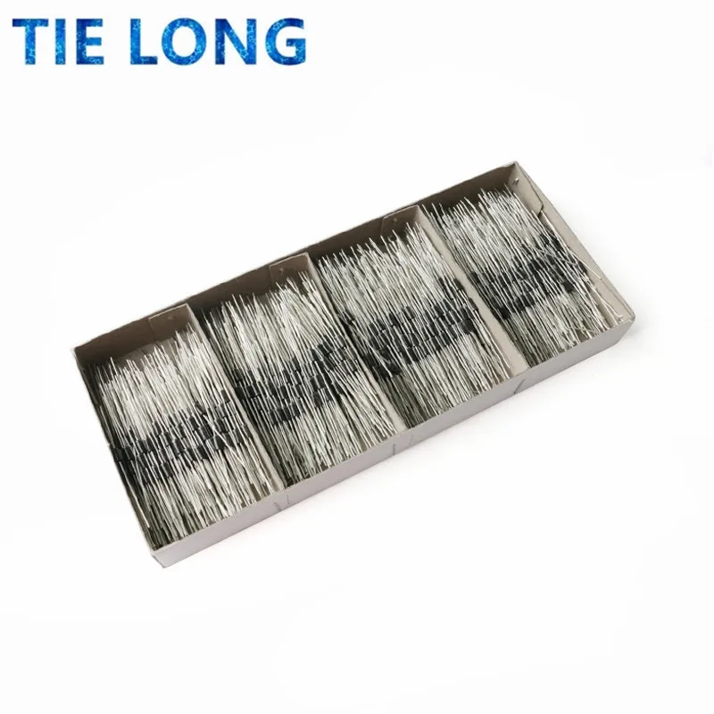 Диоды 1N4001/1N4002/1N4003/1N4004/1N4005/1N4007/1N4148/1N5399/1N5408/1N5817/1N5819/1N5822/1N60/RL207 100 шт. бесплатная