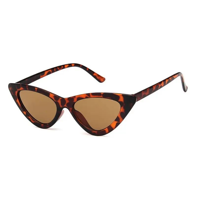 

Fashion Cute Sexy Ladies Cat Eye Sunglasses Women Vintage Retro Small Triangular Cateye Glasses Female Oculos De Sol UV400