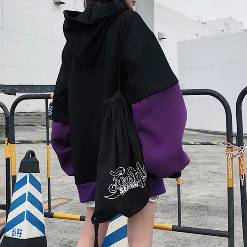 Женские зимние толстовки с капюшоном Rosetic теплые пуловеры в готическом стиле