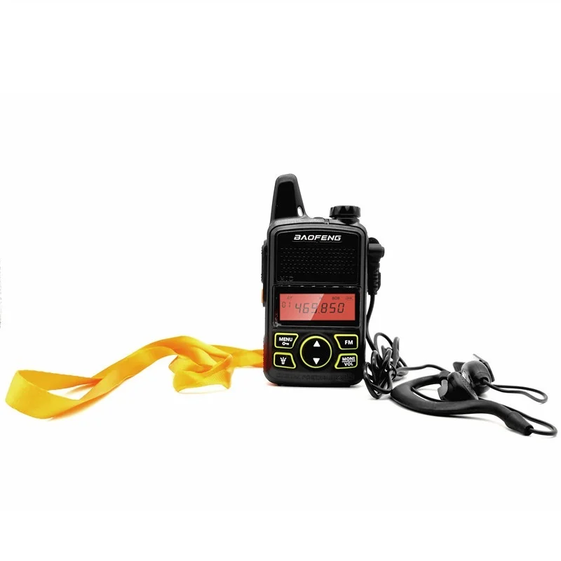Портативная рация BAOFENG T1 частота 400-420MHZ дальность 3-5 км в комплекте 2 шт. | Мобильные