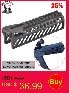 Алюминиевый Quad Rail 4-weaver/picatinny Rail Carbine Rifle Free Floating 7,2" Handguard QD Поворотный корпус для страйкбола AR15 M4/16