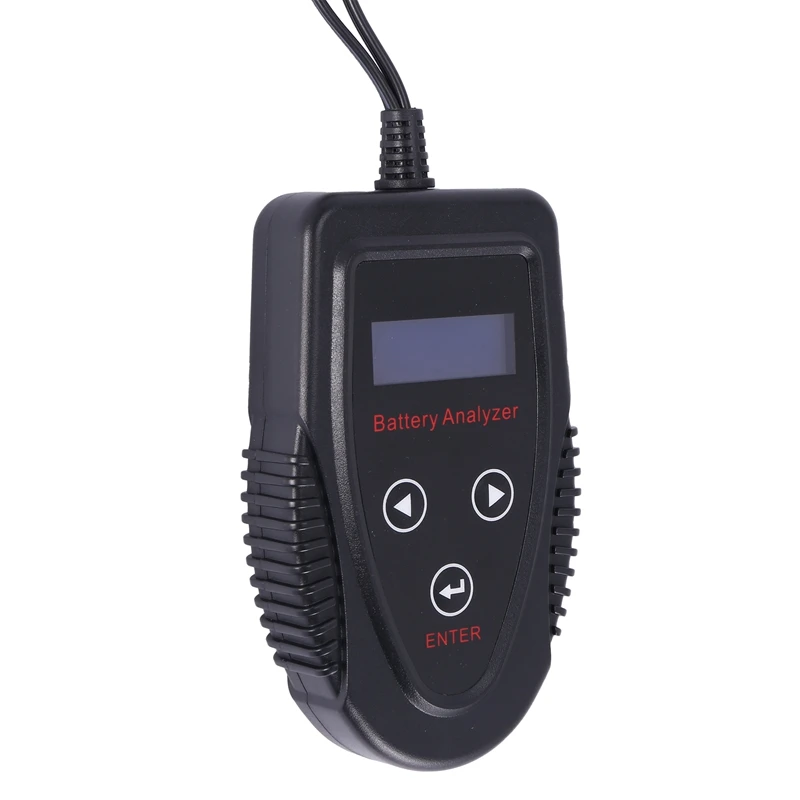 

Car Battery Tester 12V Multi-Language Digital EFB AGM GEL WET Automotive Battery System Analyzer for Car Motorcycle