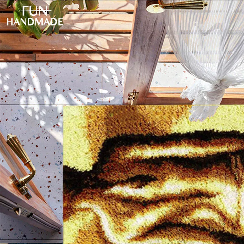 Детский коврик с крючками для девочек вязания вышивка иглой ковровых покрытий