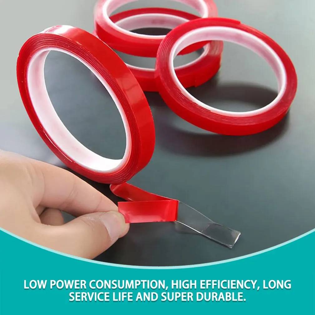 

Double-sided Adhesive Transparent Acrylic Foam Adhesive Tape Glue Strengthen Tape Paste for Car Home Decor Accessories dropshipp