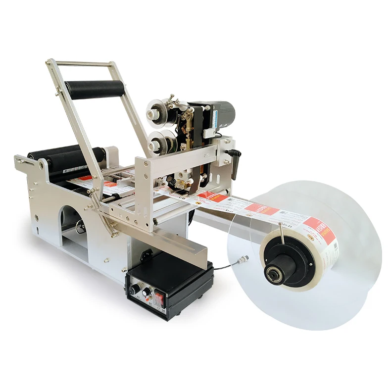 

BJ50 Semi-Automatic Round Bottle Labeling Machine with Date Printer