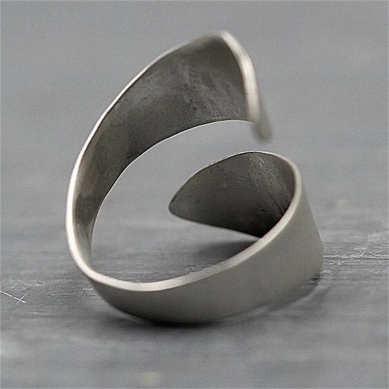 

Vintage Openings Ring Bohemian Rhapsody Leading Actor Same Style Rings Adjustable Engraving Minimalist Rock Roll Jewelry 30M821
