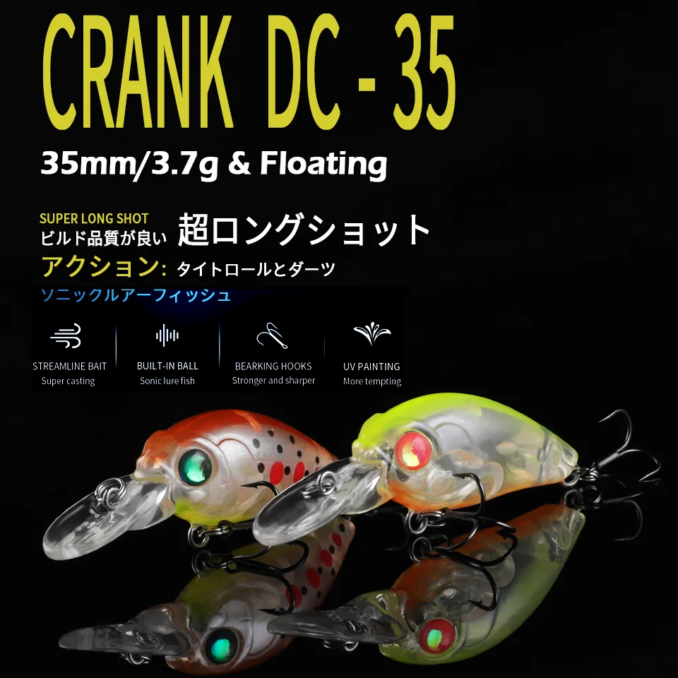 BEARKING самая популярная модель A + профессиональный рыболовные приманки мини