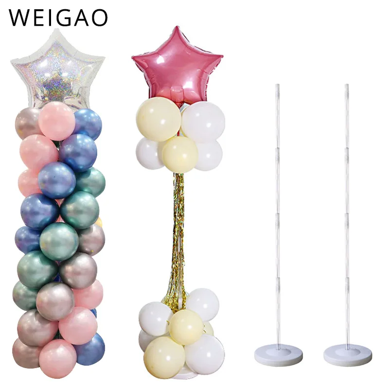 WEIGAO 127 см воздушный шар, колонна-подставка, воздушные шары для душа ребенка, шары для украшения свадьбы, дня рождения, воздушный шар, подставка