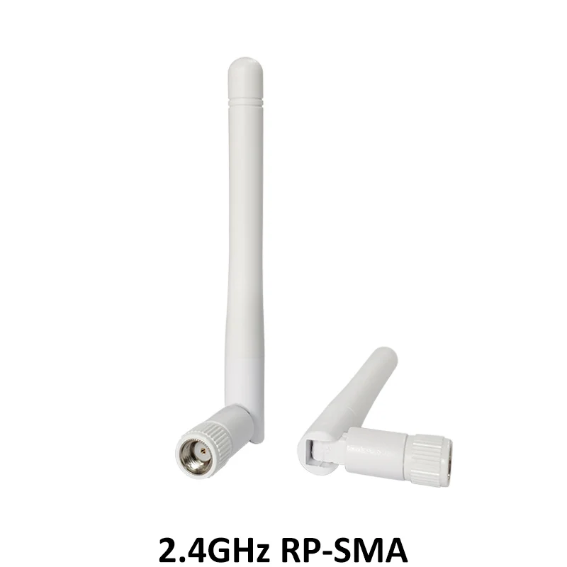 GRANDWISDOM 5pcs 2.4G antenna 3dbi sma female wlan wifi 2.4ghz antene pbx iot module router tp link signal receiver antena