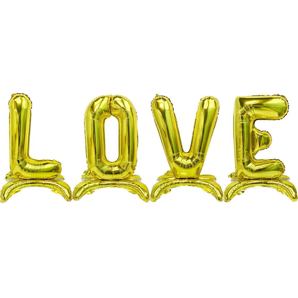 Гигантские Воздушные шары из фольги с надписью LOVE 32 дюйма 1 комплект|Воздушные и