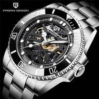pagani design 2021 brand mens watch sapphire waterproof business luxury stainless steel mechanical watch mens wristwatch clock