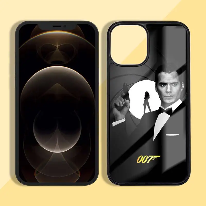 

James bond 007 Phone Case Silicone TPU+PC For iPhone11 12 mini Pro MAX 7 8 Plus X XR XS Samsung S20 10 9 8 Plus ultra
