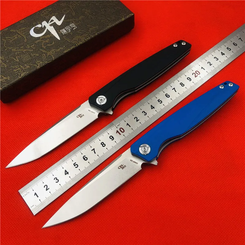 CH CH3007 D2 складной нож G10 ручка Открытый Кемпинг подшипник откидная Рыбалка