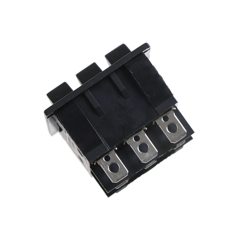KCD3 Big Rocker Switches Black Three-Way Switch 9 Pin 2 Position multi-knife single-throw 15A 250V 20A 125VAC AC ON-OFF 34*40 |