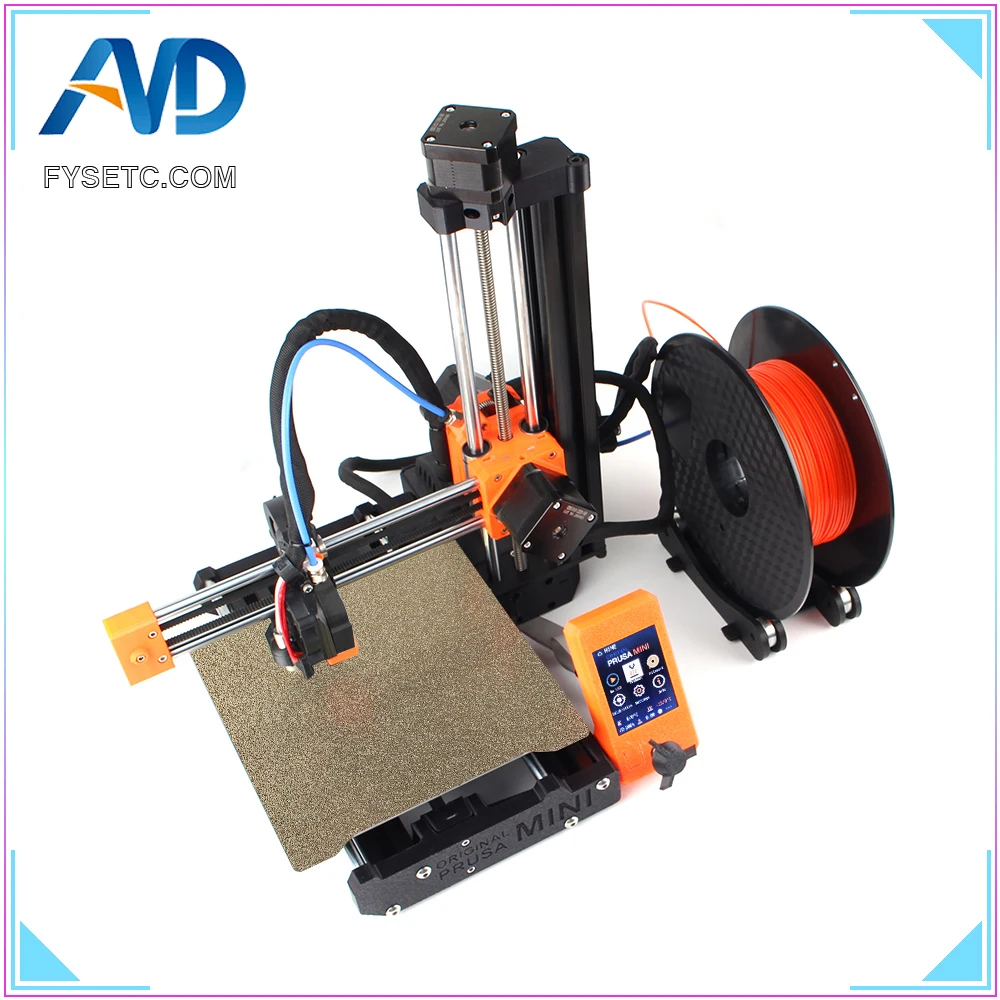 high quality clone prusa mini printer kit 3d printer prusa mini mw power eu no filament and printed parts free global shipping