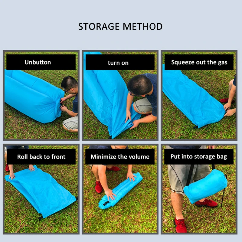 

Waterproof Dual Camping Hiking Picnic Portable Seat Pad Outdoor Folding Moistureproof Cushion Mattress Mat Eva Air Beach Blanket
