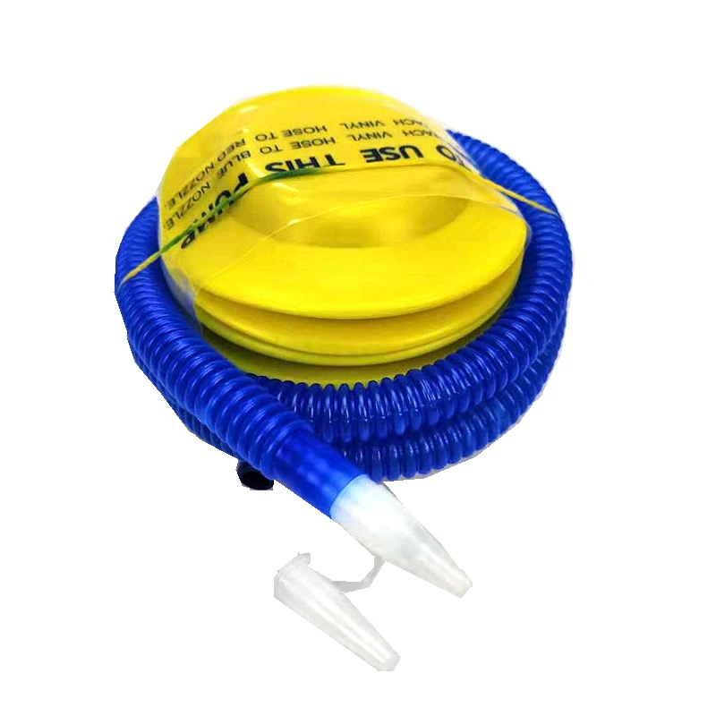 1 шт ножной пластиковый надувной насос педаль воздушный шар надувная трубка