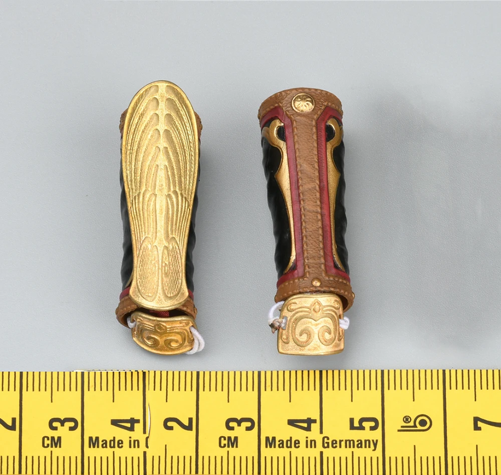 

1/6th POPTOYS ALS008 Old Vintage Orient Asia Light Ride Horse Warrior Armhand Shoulder Armor Model Suit 12inch Action Doll