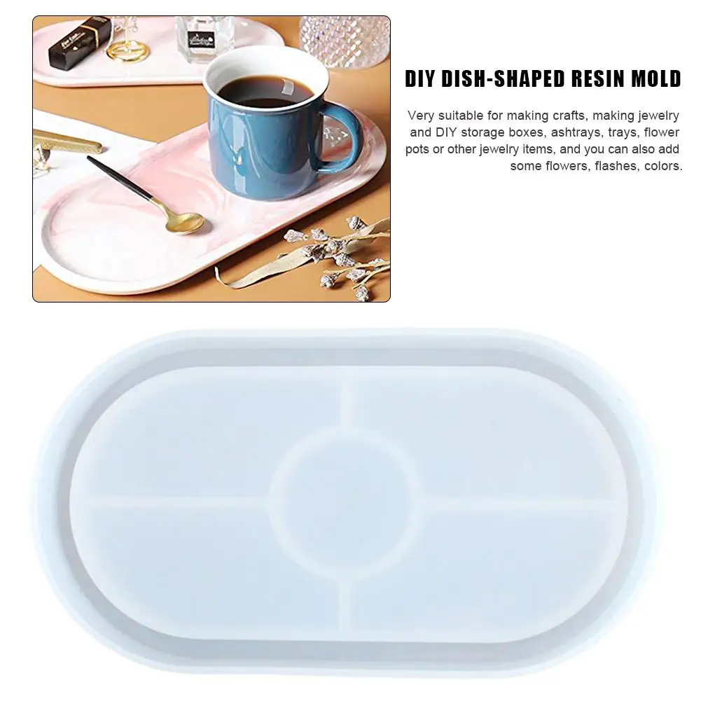 

Resin Molds Dishes Coaster Resin Casting Molds Silicone Epoxy Jewelry Coaster Agate Making Mould Tool Home DIY Accessory