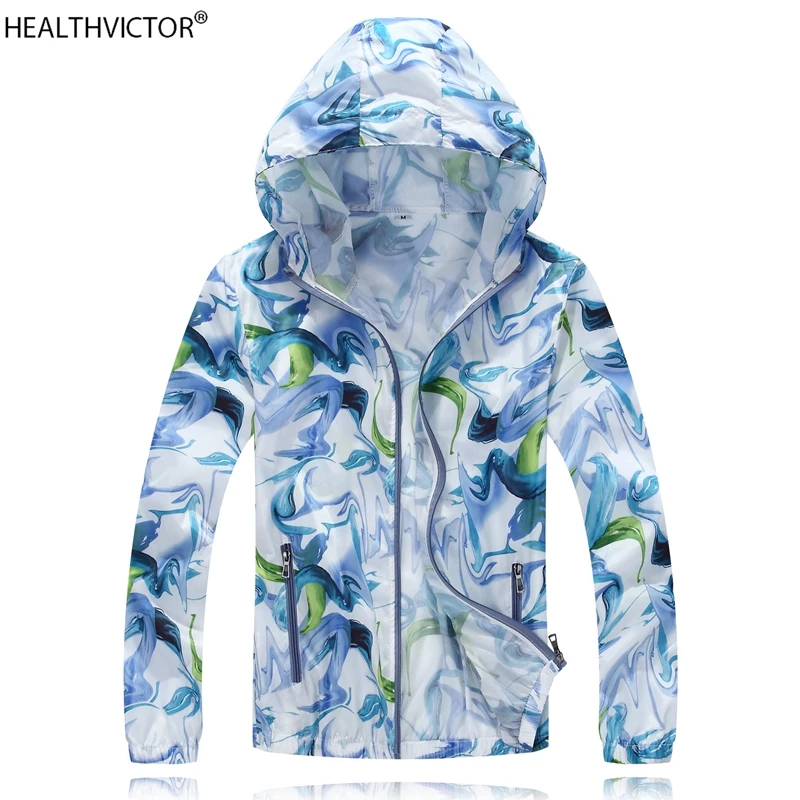 

Солнцезащитная тонкая камуфляжная рубашка для мужчин и женщин, уличная одежда для путешествий, кемпинга, пеших прогулок, топ на молнии, курт...