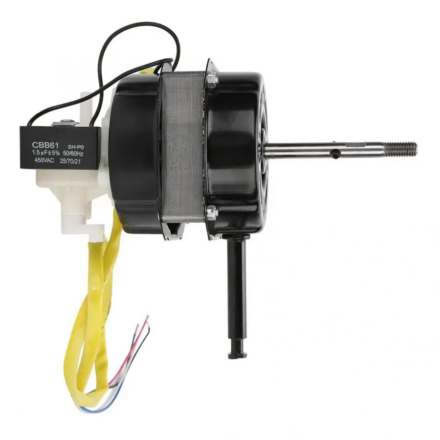 Electric Floor Fan Motor Dual Ball Bearing Accessory with Capacitor Copper Head 220V 60W | Бытовая техника