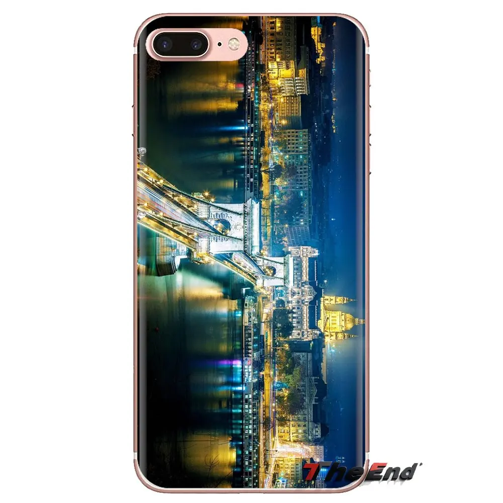 Мягкий прозрачный чехол Rainbow City by night Pastel для Xiao mi 6 A1 Max x 2 5X 6X Red Note 5 5A 4X 4A A4 4 3 Plus Pro |