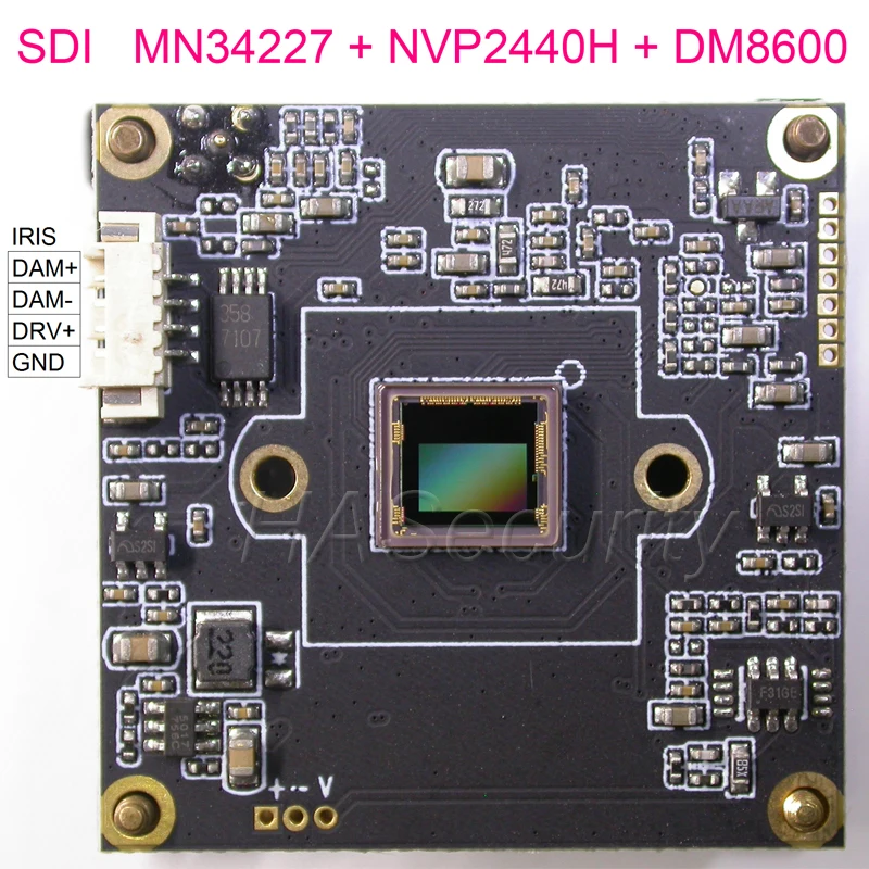 SDI 1080P 1/3 &quotPanasonic CMOS датчик изображения MN34227 + NVP2440 DM8600 модуль камеры