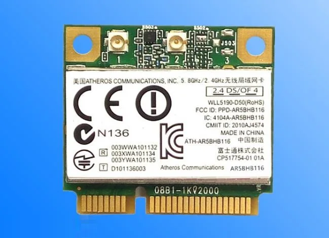 SSEA Origina беспроводная карта для Atheros AR9382 AR5BHB116 2 4 ГГц/5G PCI E 450 Мбит/с|Сетевые карты| |